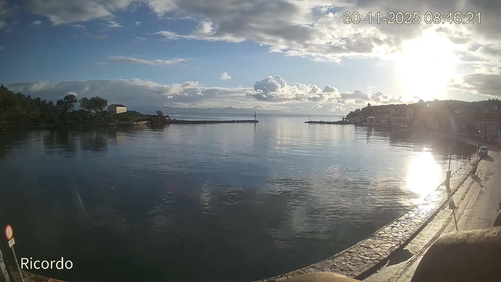 Paxos, Gaios Marina Live Cam - Gaios,Paxos (Paxoí), Ionian Islands (Periféreia Ioníon Níson), Greece