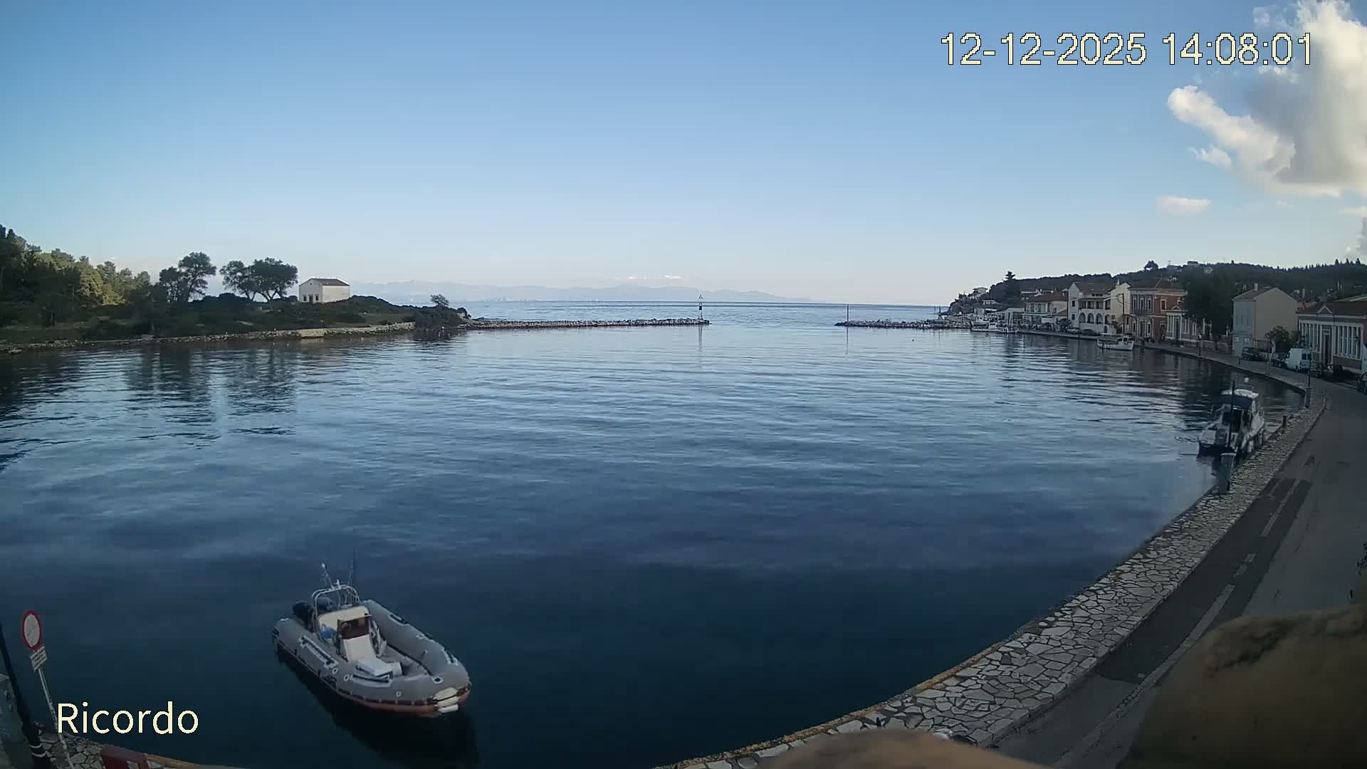 Paxos, Gaios Marina Live Cam - Gaios,Paxos (Paxoí), Ionian Islands (Periféreia Ioníon Níson), Greece