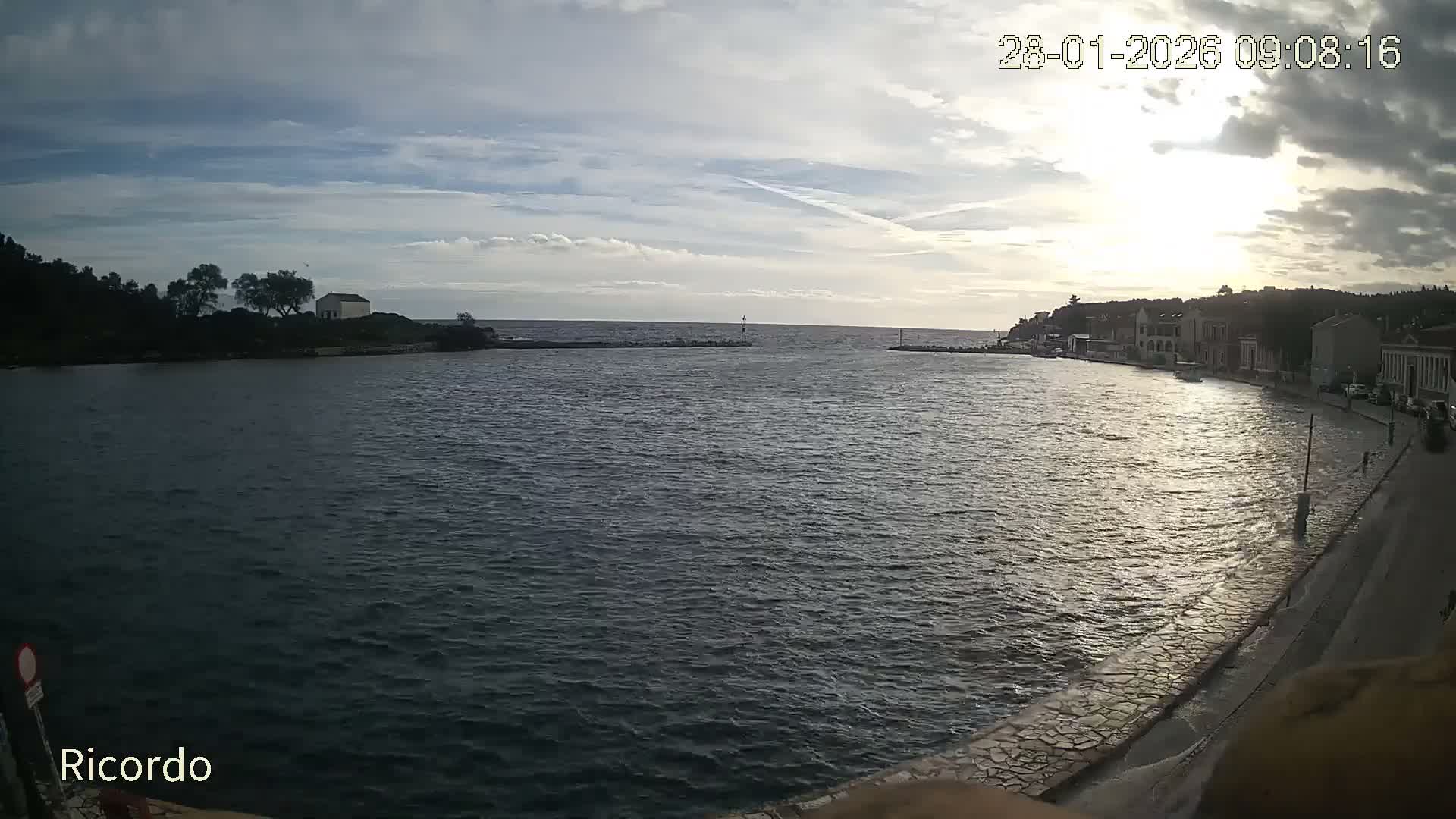 Paxos, Gaios Marina Live Cam - Gaios,Paxos (Paxoí), Ionian Islands (Periféreia Ioníon Níson), Greece