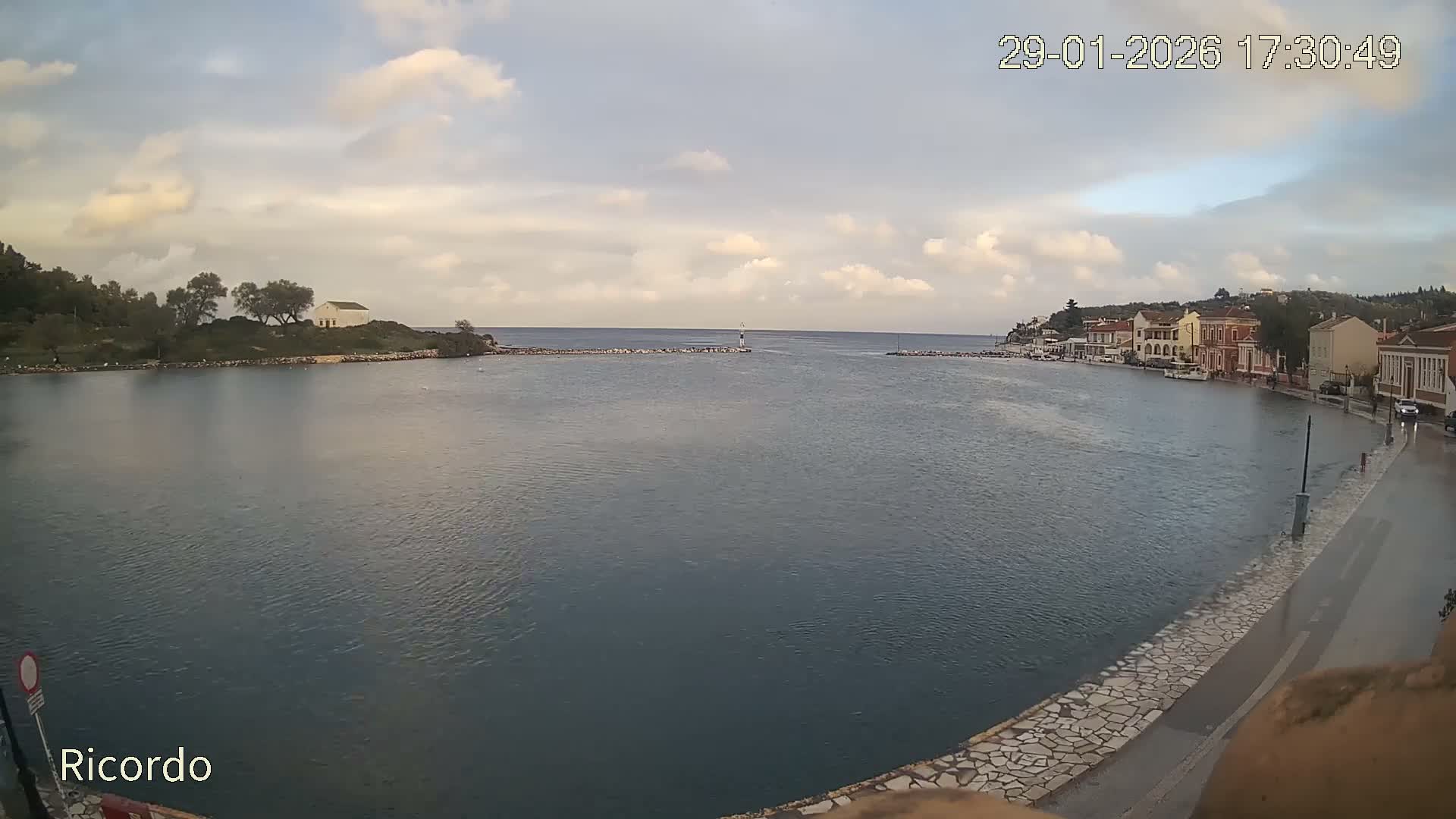 Paxos, Gaios Marina Live Cam - Gaios,Paxos (Paxoí), Ionian Islands (Periféreia Ioníon Níson), Greece