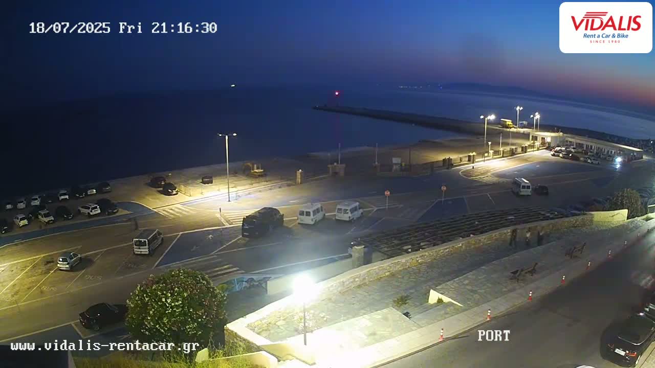 Tinos Port Live Cam - Tinos, Cyclades, South Aegean (Periféreia Notíou Aigaíou), Greece