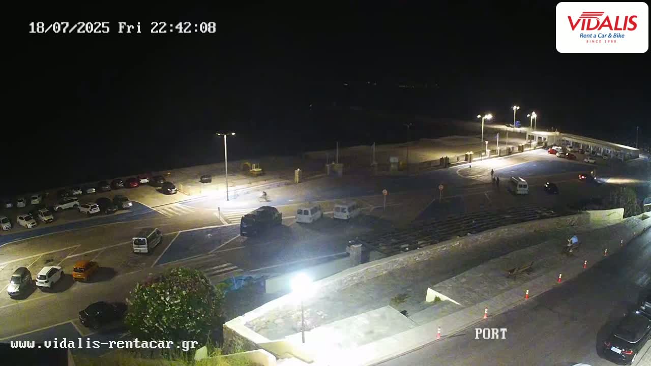 Tinos Port Live Cam - Tinos, Cyclades, South Aegean (Periféreia Notíou Aigaíou), Greece