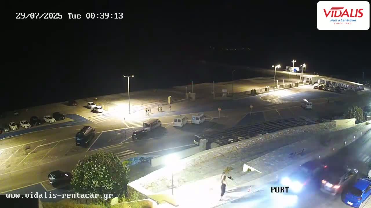 Tinos Port Live Cam - Tinos, Cyclades, South Aegean (Periféreia Notíou Aigaíou), Greece