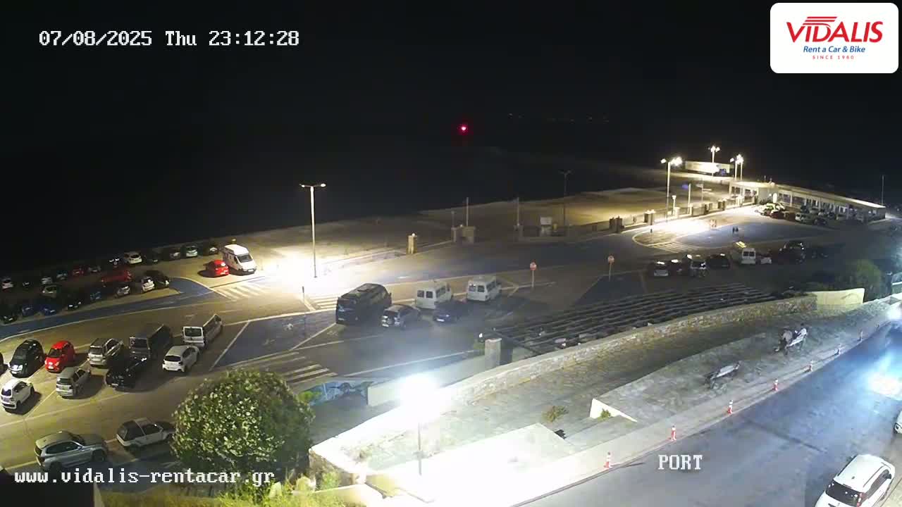Tinos Port Live Cam - Tinos, Cyclades, South Aegean (Periféreia Notíou Aigaíou), Greece
