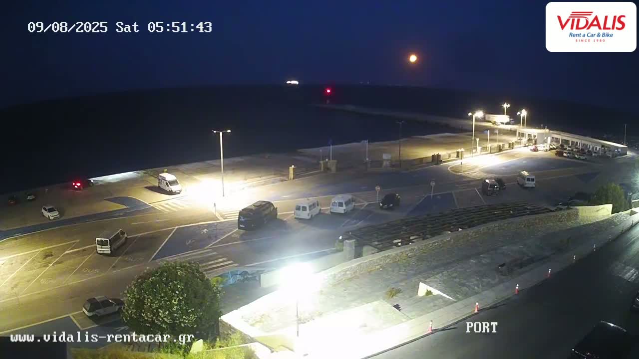 Tinos Port Live Cam - Tinos, Cyclades, South Aegean (Periféreia Notíou Aigaíou), Greece