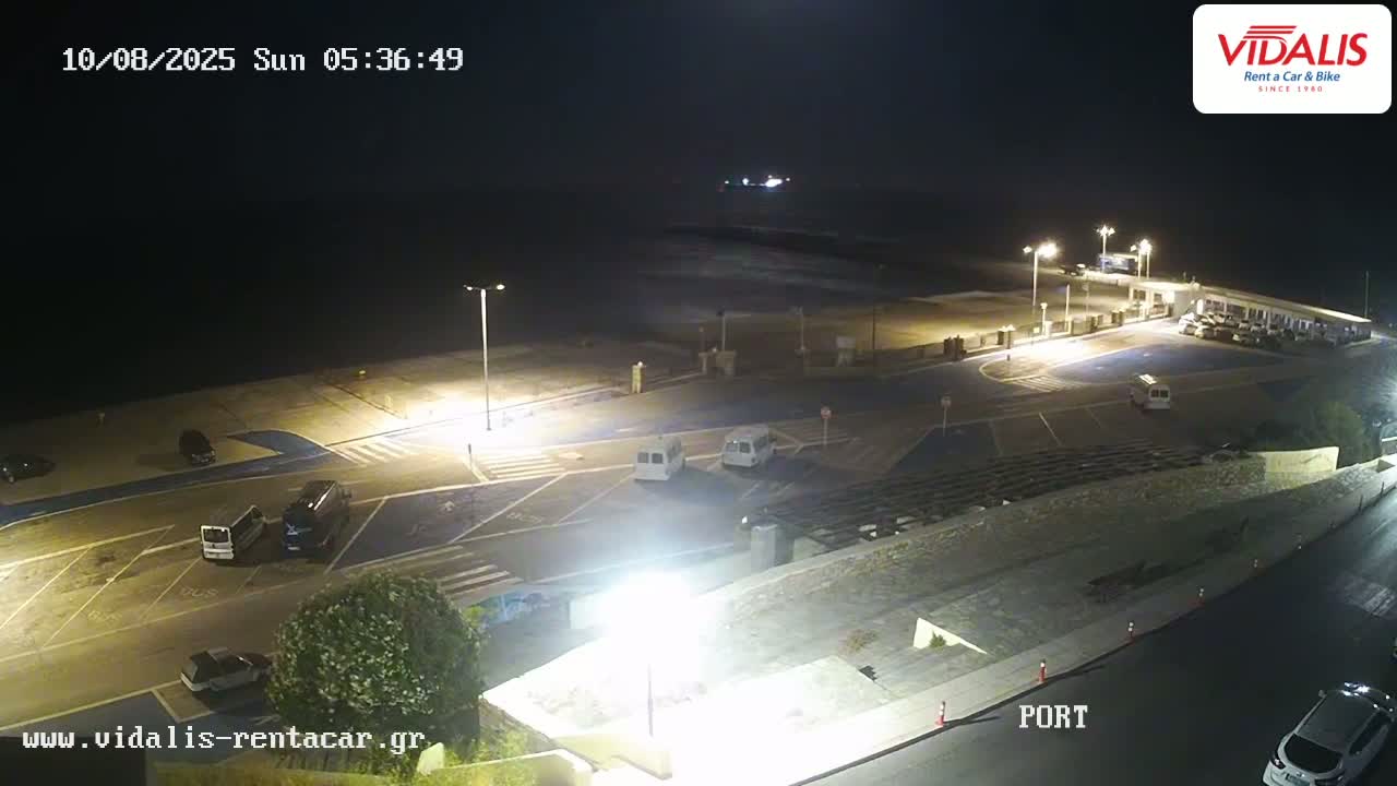 Tinos Port Live Cam - Tinos, Cyclades, South Aegean (Periféreia Notíou Aigaíou), Greece