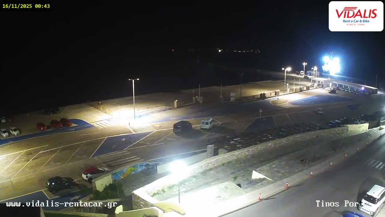 Tinos Port Live Cam - Tinos, Cyclades, South Aegean (Periféreia Notíou Aigaíou), Greece