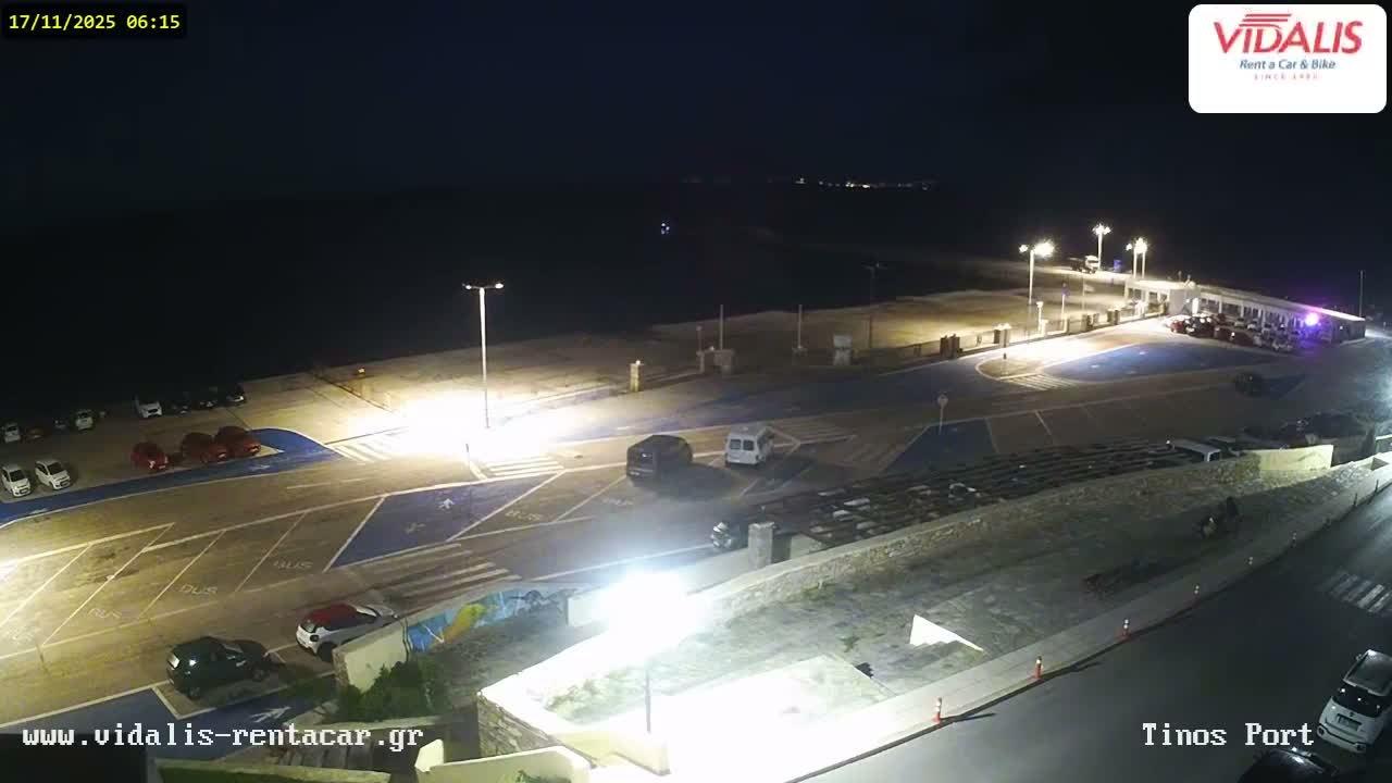 Tinos Port Live Cam - Tinos, Cyclades, South Aegean (Periféreia Notíou Aigaíou), Greece