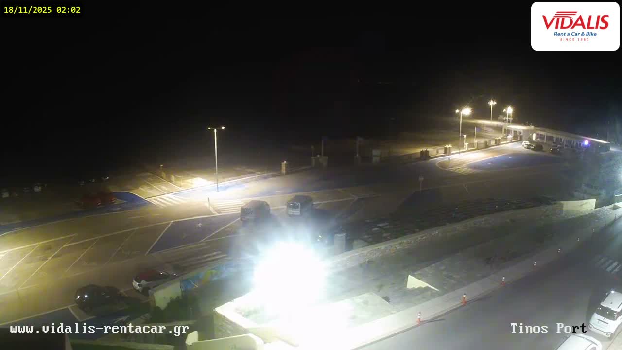 Tinos Port Live Cam - Tinos, Cyclades, South Aegean (Periféreia Notíou Aigaíou), Greece