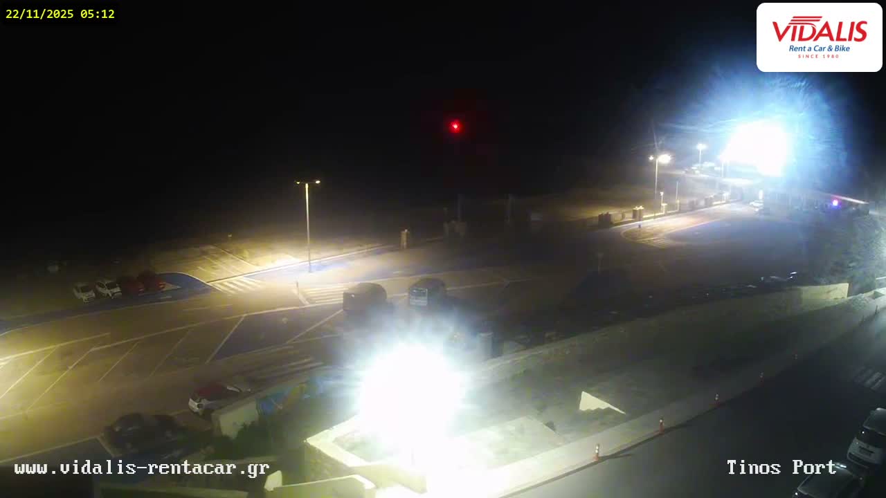 Tinos Port Live Cam - Tinos, Cyclades, South Aegean (Periféreia Notíou Aigaíou), Greece