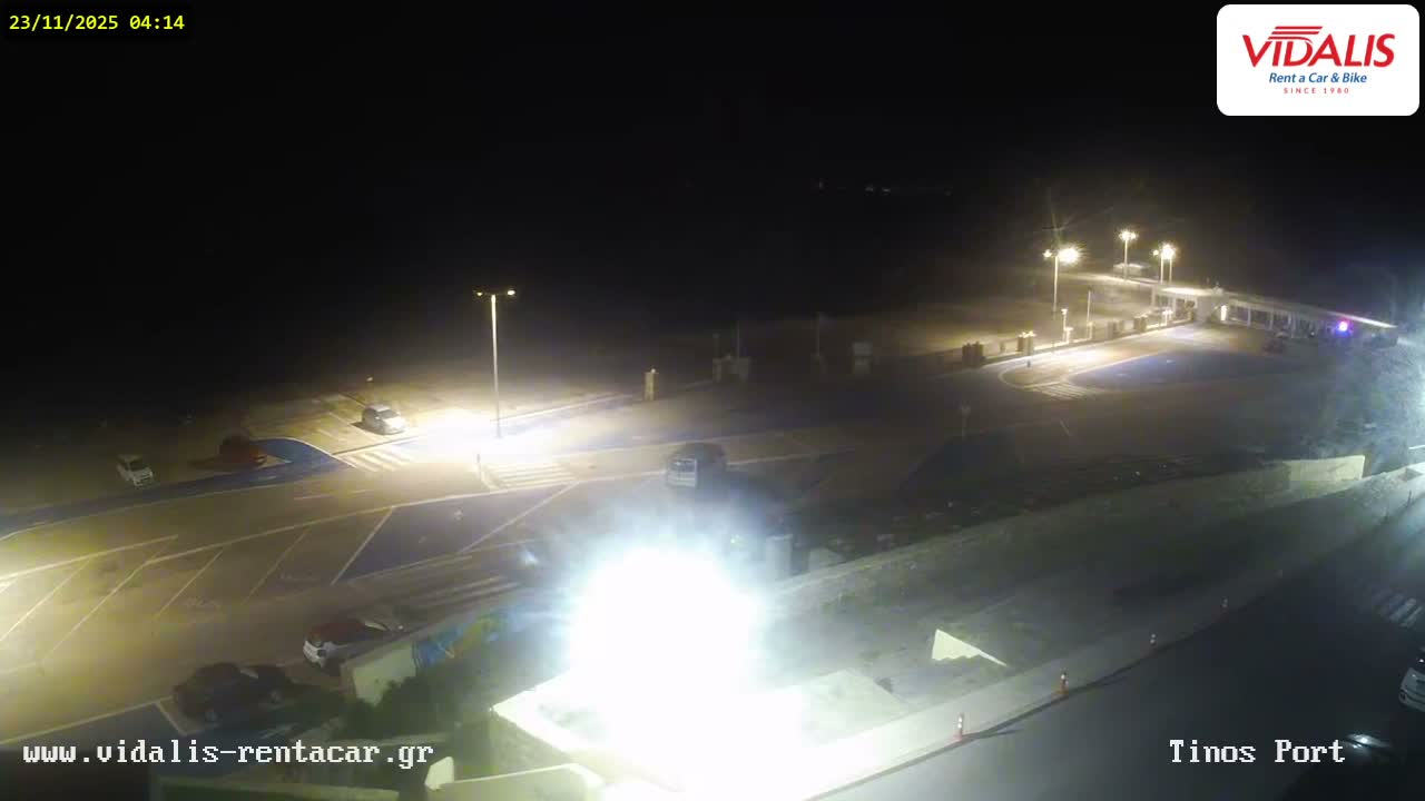 Tinos Port Live Cam - Tinos, Cyclades, South Aegean (Periféreia Notíou Aigaíou), Greece