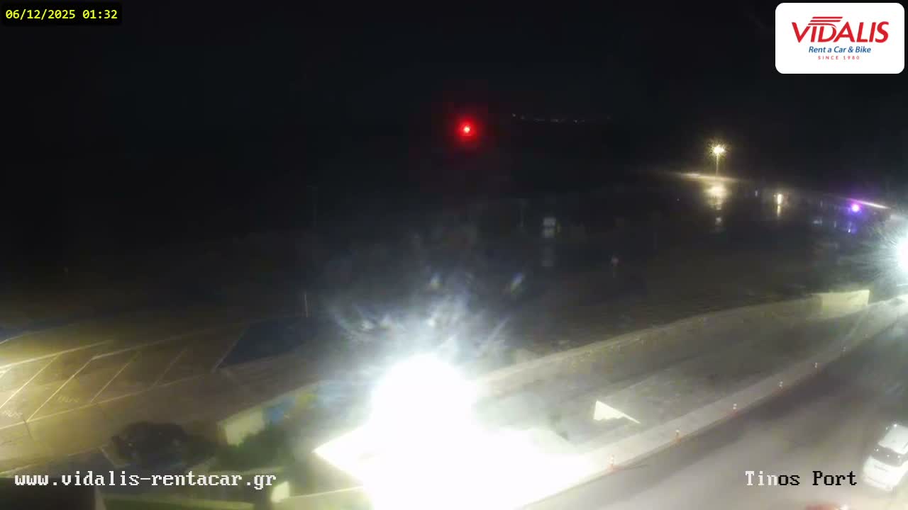Tinos Port Live Cam - Tinos, Cyclades, South Aegean (Periféreia Notíou Aigaíou), Greece