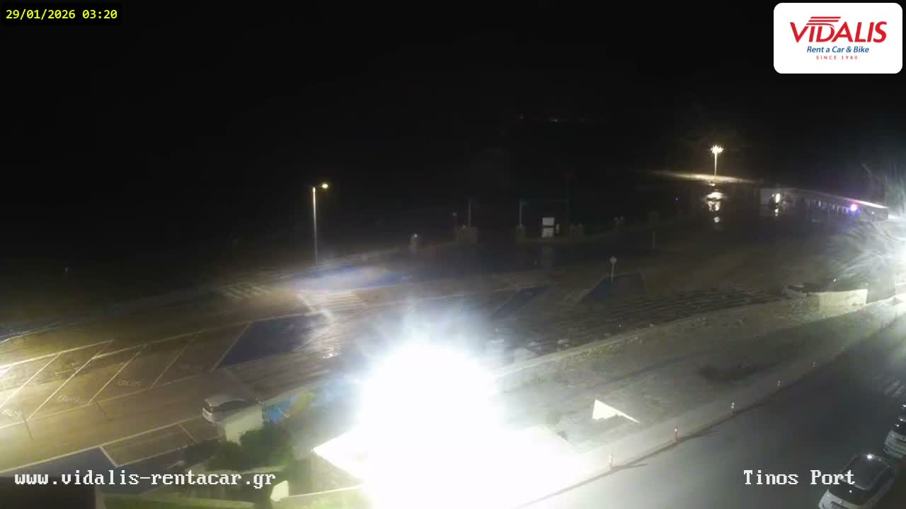 Tinos Port Live Cam - Tinos, Cyclades, South Aegean (Periféreia Notíou Aigaíou), Greece