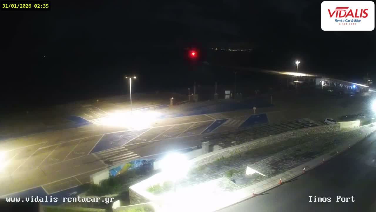 Tinos Port Live Cam - Tinos, Cyclades, South Aegean (Periféreia Notíou Aigaíou), Greece
