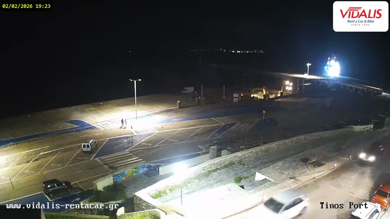 Tinos Port Live Cam - Tinos, Cyclades, South Aegean (Periféreia Notíou Aigaíou), Greece