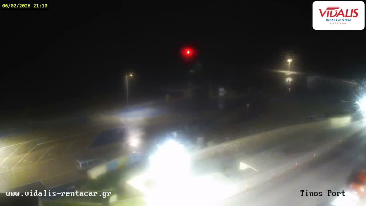 Tinos Port Live Cam - Tinos, Cyclades, South Aegean (Periféreia Notíou Aigaíou), Greece