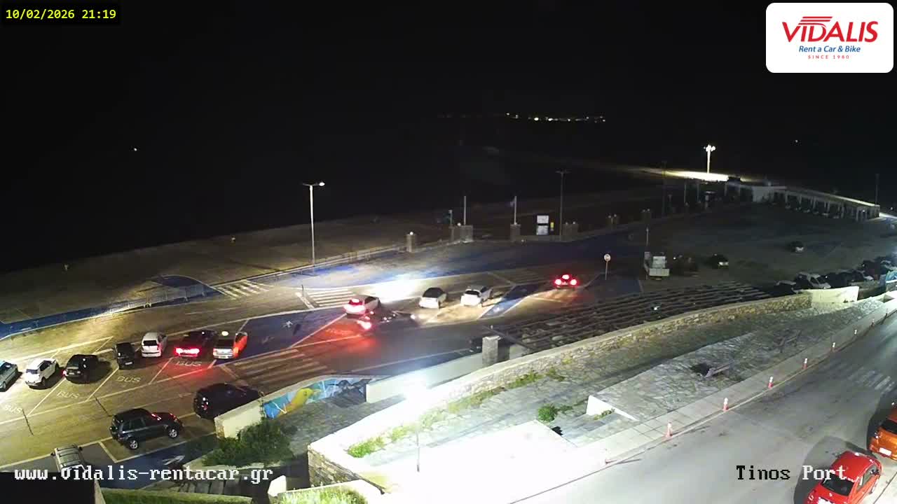 Tinos Port Live Cam - Tinos, Cyclades, South Aegean (Periféreia Notíou Aigaíou), Greece
