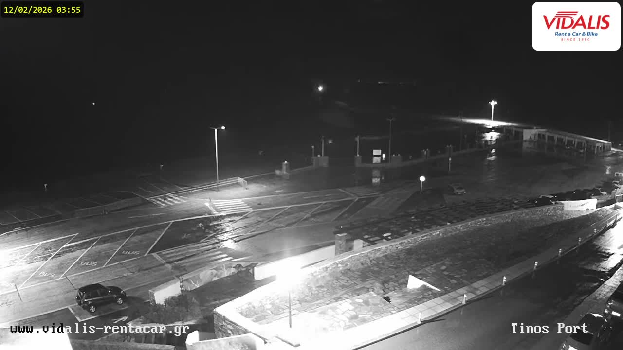 Tinos Port Live Cam - Tinos, Cyclades, South Aegean (Periféreia Notíou Aigaíou), Greece