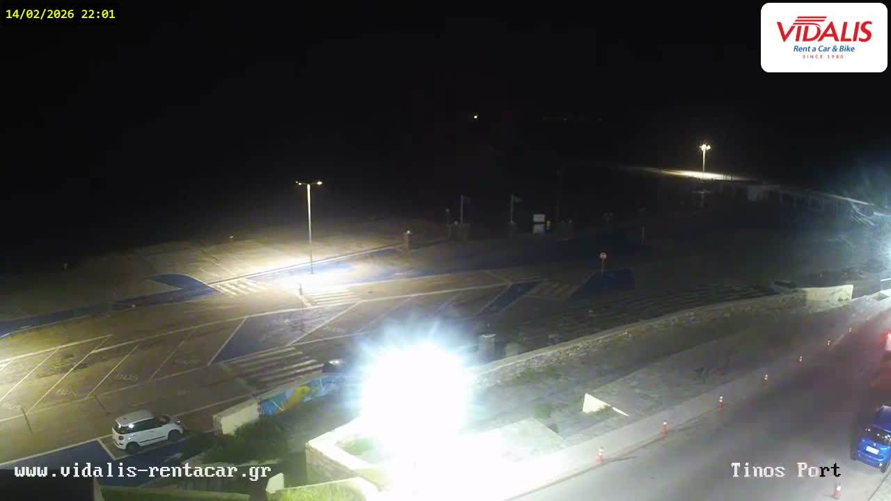Tinos Port Live Cam - Tinos, Cyclades, South Aegean (Periféreia Notíou Aigaíou), Greece