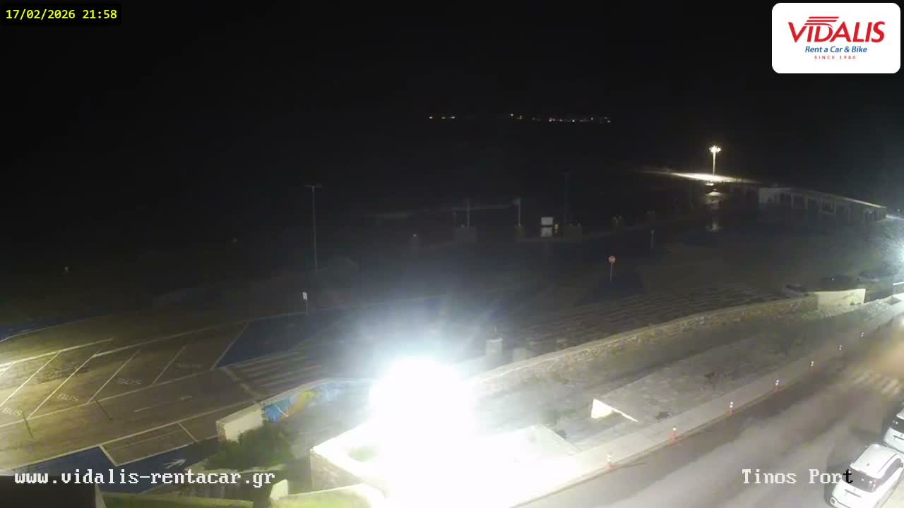 Tinos Port Live Cam - Tinos, Cyclades, South Aegean (Periféreia Notíou Aigaíou), Greece
