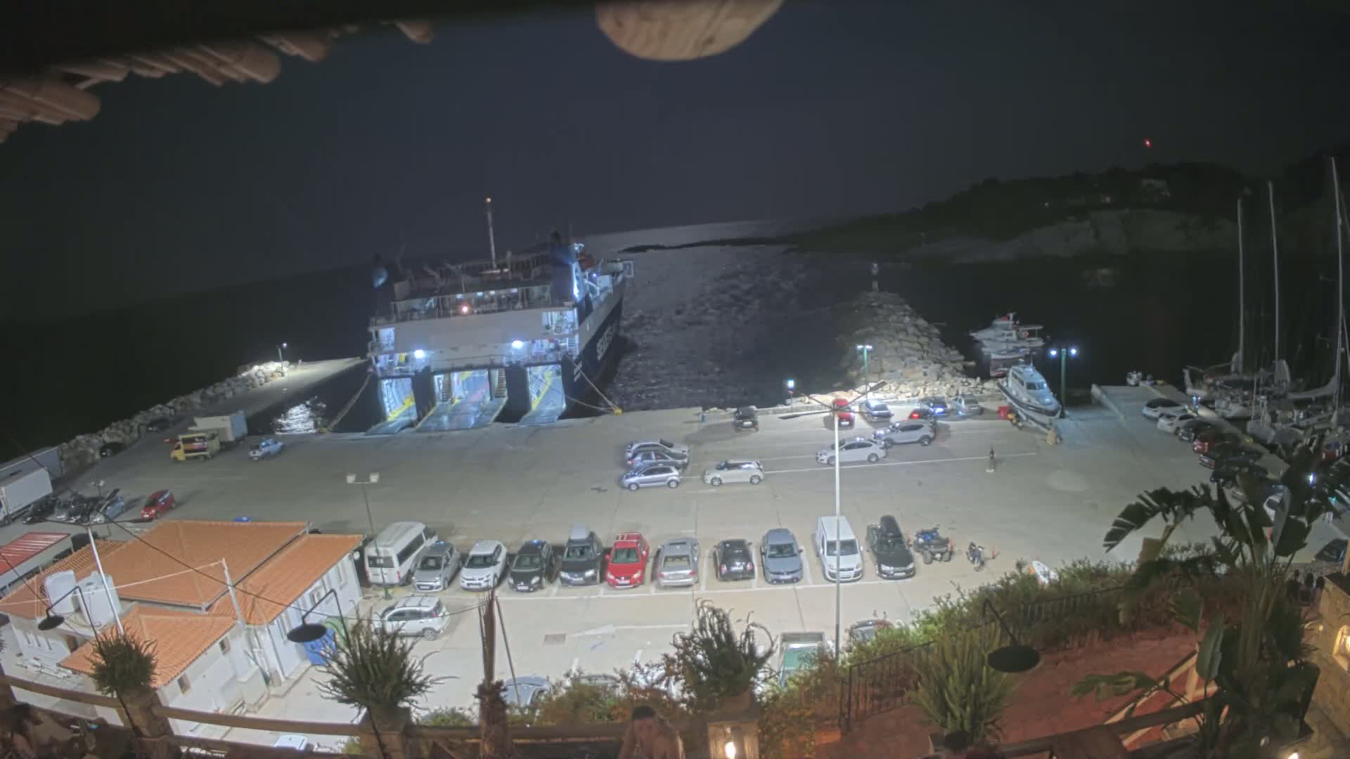 Patitiri, Alonnisos Commercial Port Live Cam - Pattiri, Alonnisos, Sporades, Thessaly & Central Greece (Thessalía), Greece