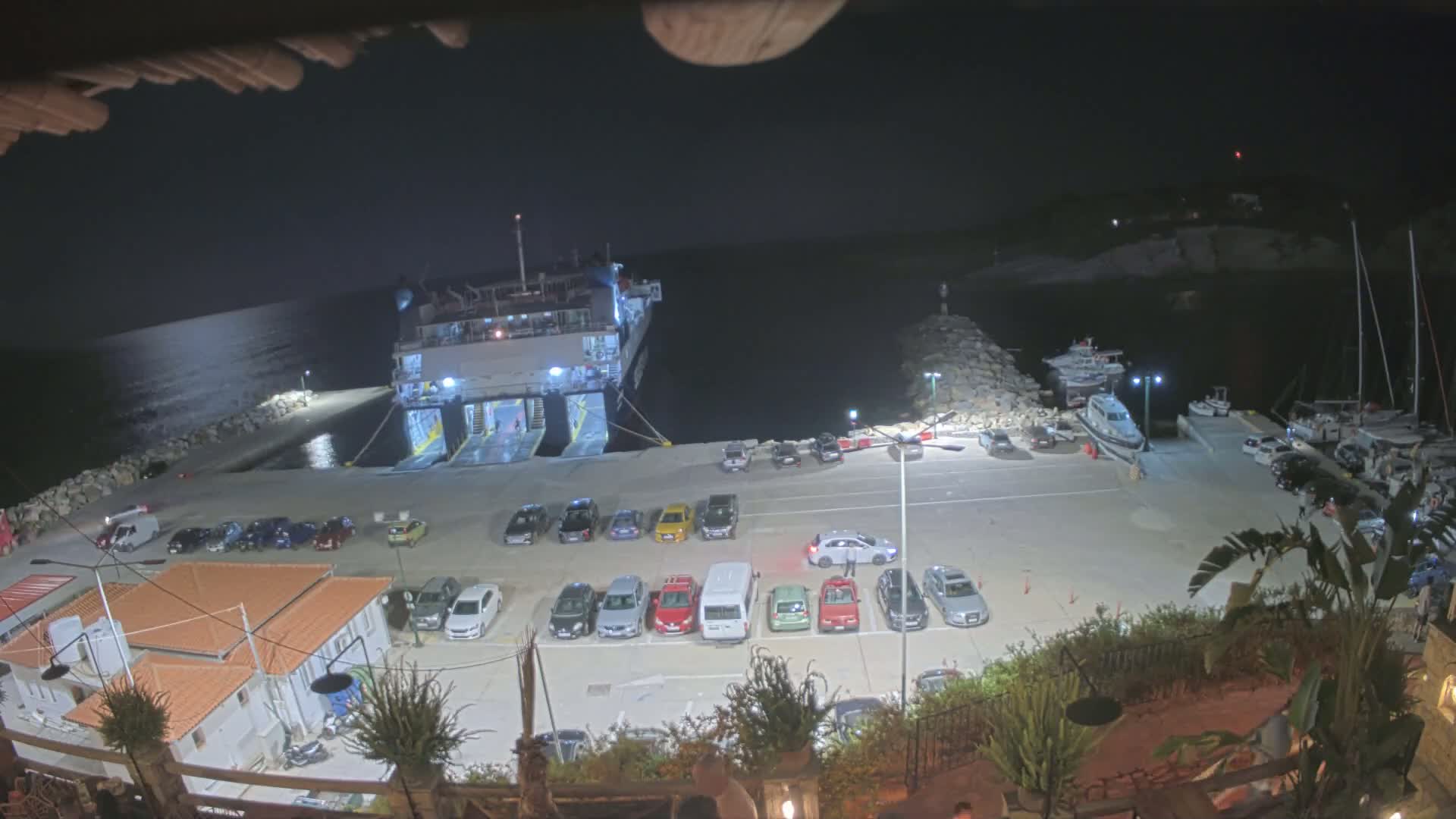 Patitiri, Alonnisos Commercial Port Live Cam - Pattiri, Alonnisos, Sporades, Thessaly & Central Greece (Thessalía), Greece