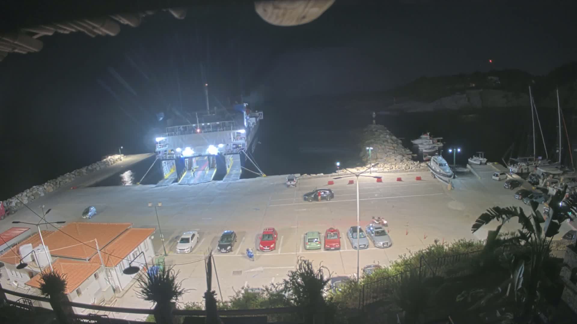 Patitiri, Alonnisos Commercial Port Live Cam - Pattiri, Alonnisos, Sporades, Thessaly & Central Greece (Thessalía), Greece