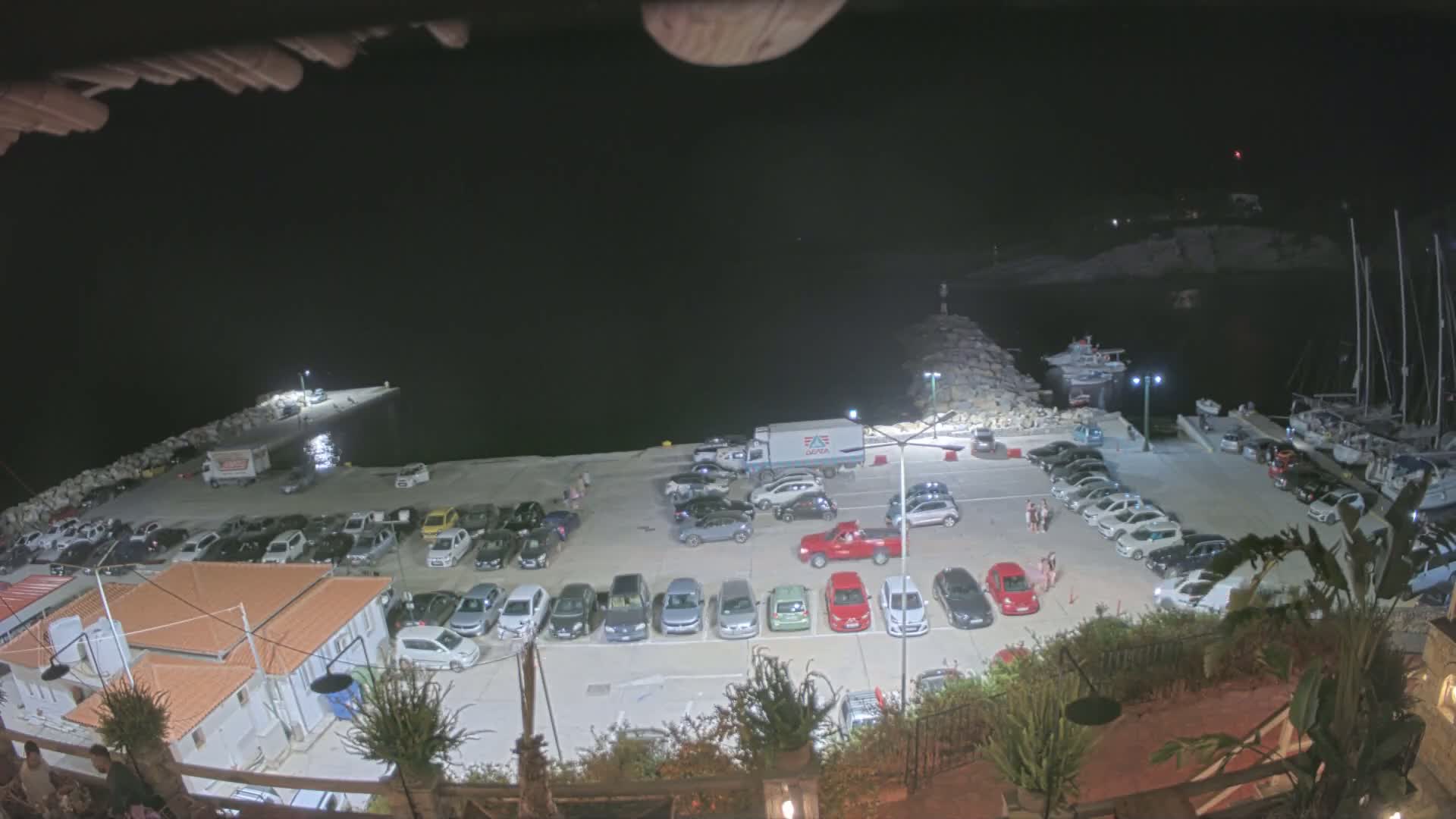 Patitiri, Alonnisos Commercial Port Live Cam - Pattiri, Alonnisos, Sporades, Thessaly & Central Greece (Thessalía), Greece