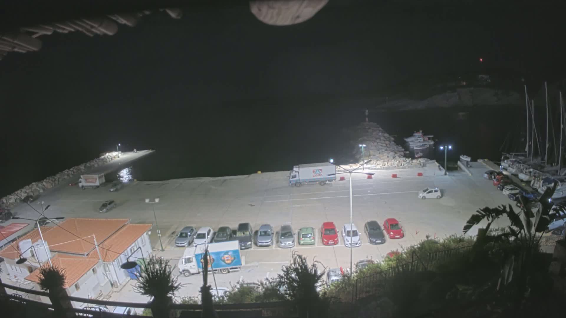 Patitiri, Alonnisos Commercial Port Live Cam - Pattiri, Alonnisos, Sporades, Thessaly & Central Greece (Thessalía), Greece