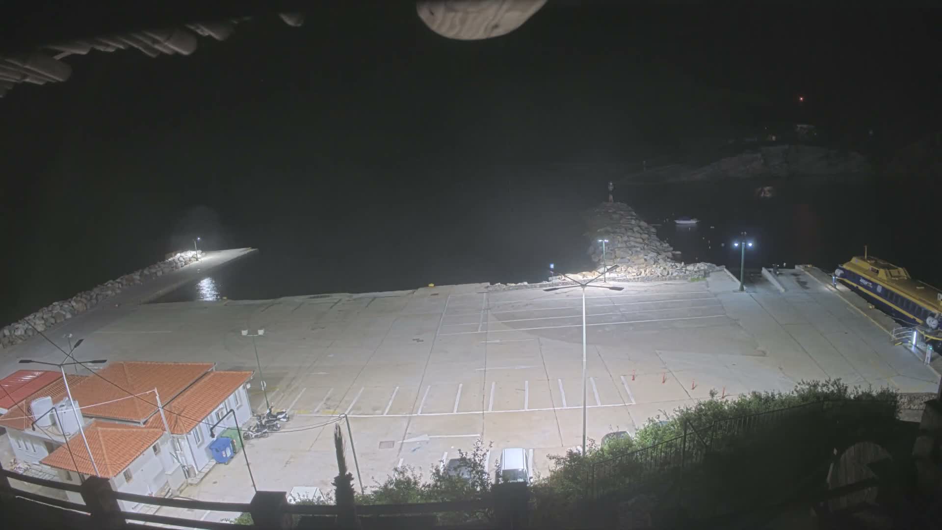 Patitiri, Alonnisos Commercial Port Live Cam - Pattiri, Alonnisos, Sporades, Thessaly & Central Greece (Thessalía), Greece