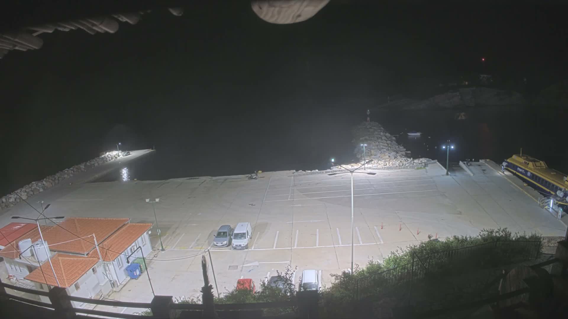 Patitiri, Alonnisos Commercial Port Live Cam - Pattiri, Alonnisos, Sporades, Thessaly & Central Greece (Thessalía), Greece