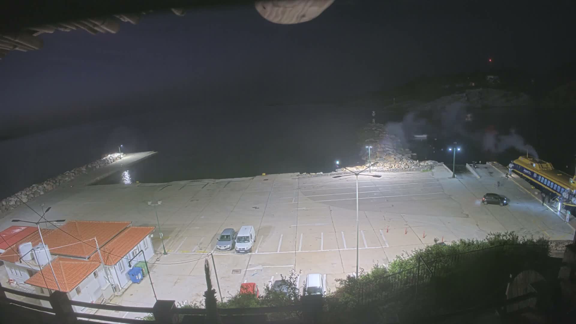 Patitiri, Alonnisos Commercial Port Live Cam - Pattiri, Alonnisos, Sporades, Thessaly & Central Greece (Thessalía), Greece