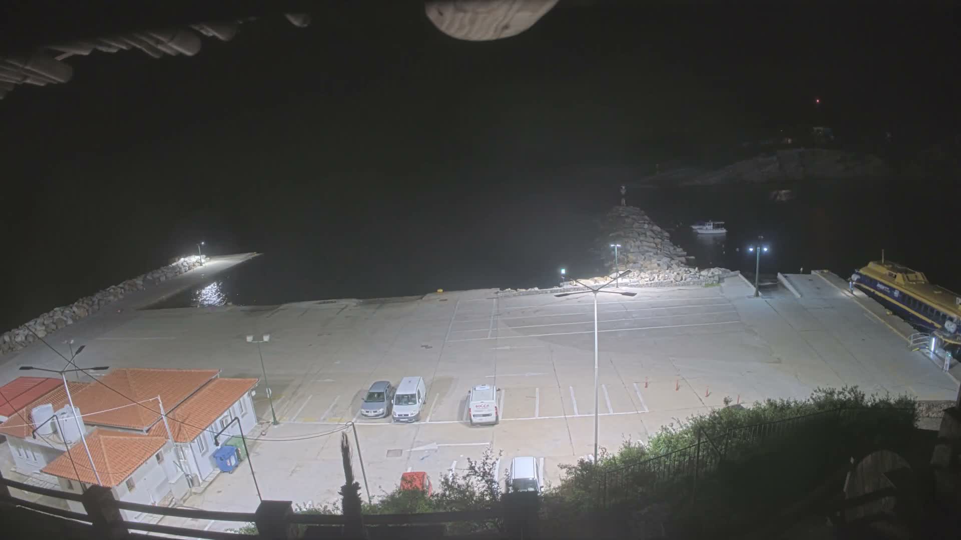 Patitiri, Alonnisos Commercial Port Live Cam - Pattiri, Alonnisos, Sporades, Thessaly & Central Greece (Thessalía), Greece
