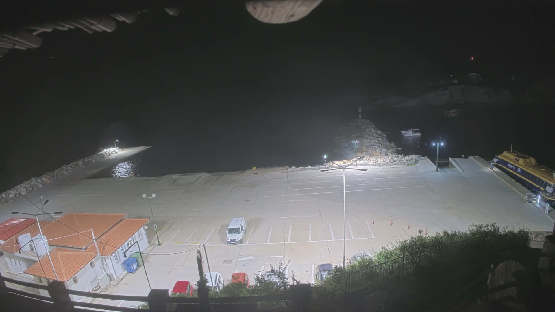 Patitiri, Alonnisos Commercial Port Live Cam - Pattiri, Alonnisos, Sporades, Thessaly & Central Greece (Thessalía), Greece