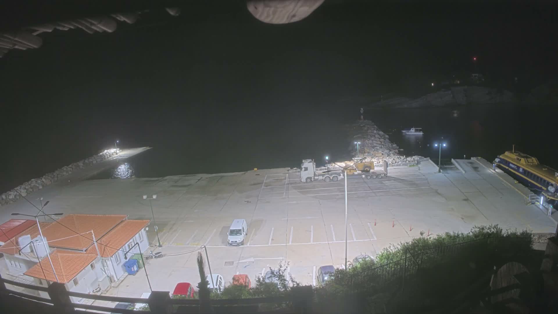 Patitiri, Alonnisos Commercial Port Live Cam - Pattiri, Alonnisos, Sporades, Thessaly & Central Greece (Thessalía), Greece