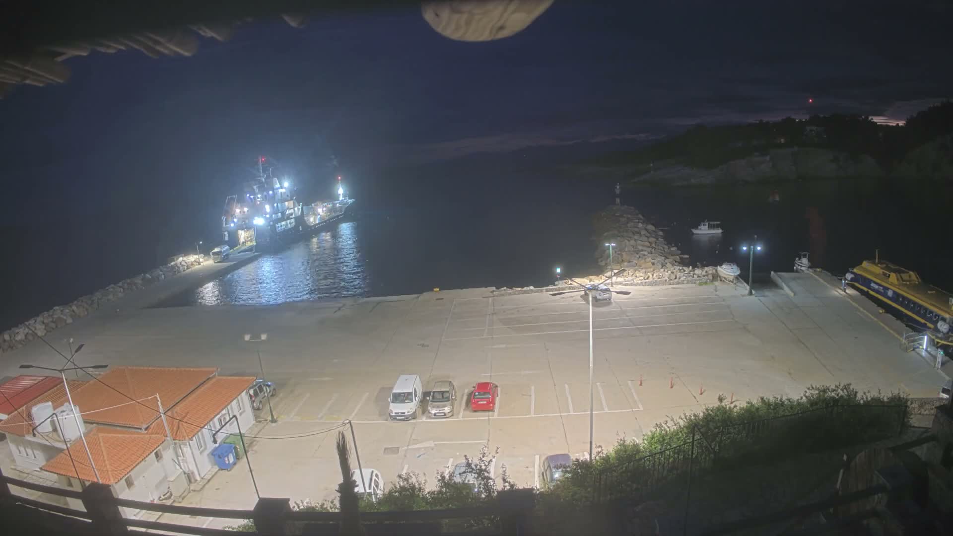 Patitiri, Alonnisos Commercial Port Live Cam - Pattiri, Alonnisos, Sporades, Thessaly & Central Greece (Thessalía), Greece