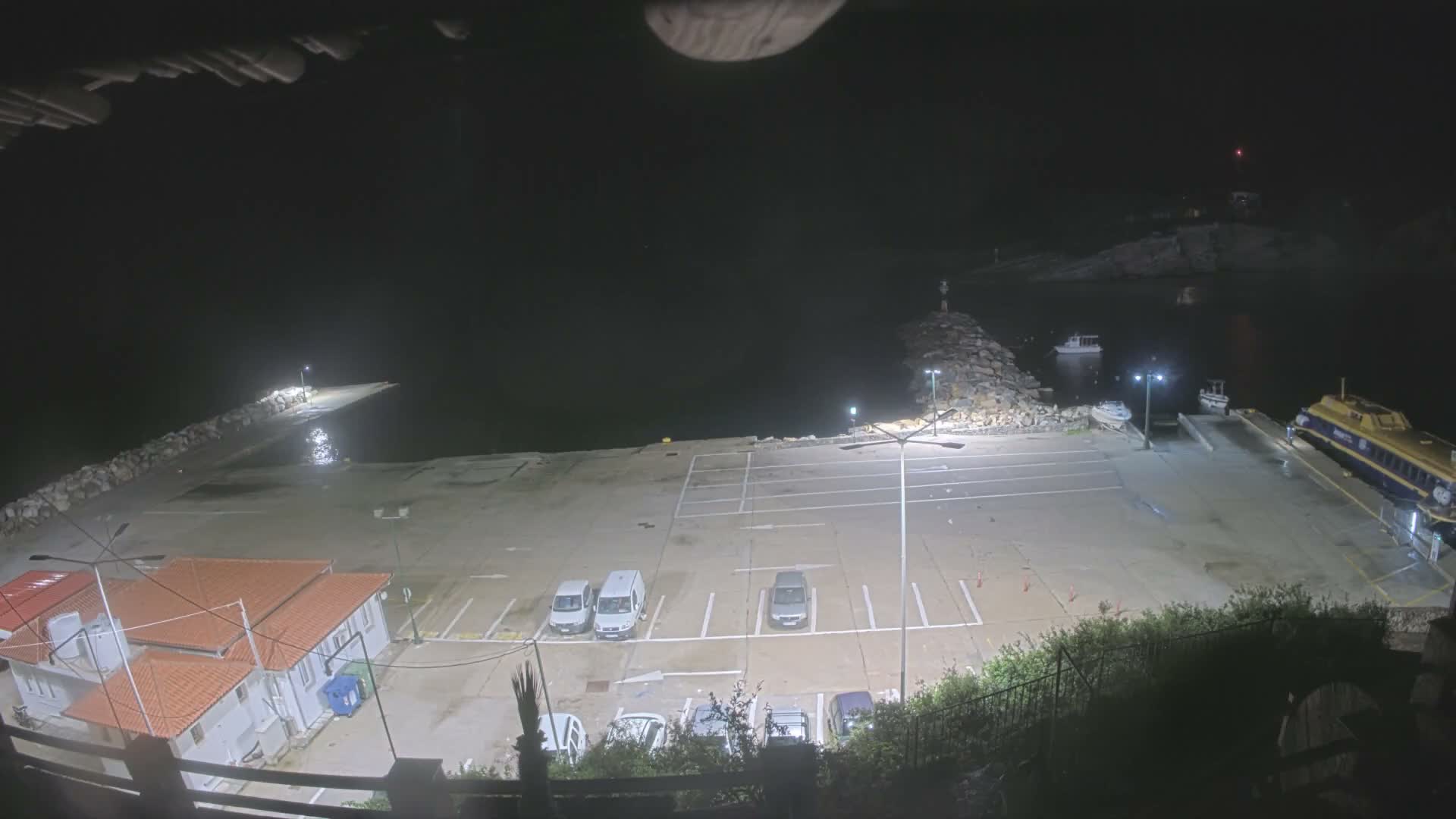 Patitiri, Alonnisos Commercial Port Live Cam - Pattiri, Alonnisos, Sporades, Thessaly & Central Greece (Thessalía), Greece
