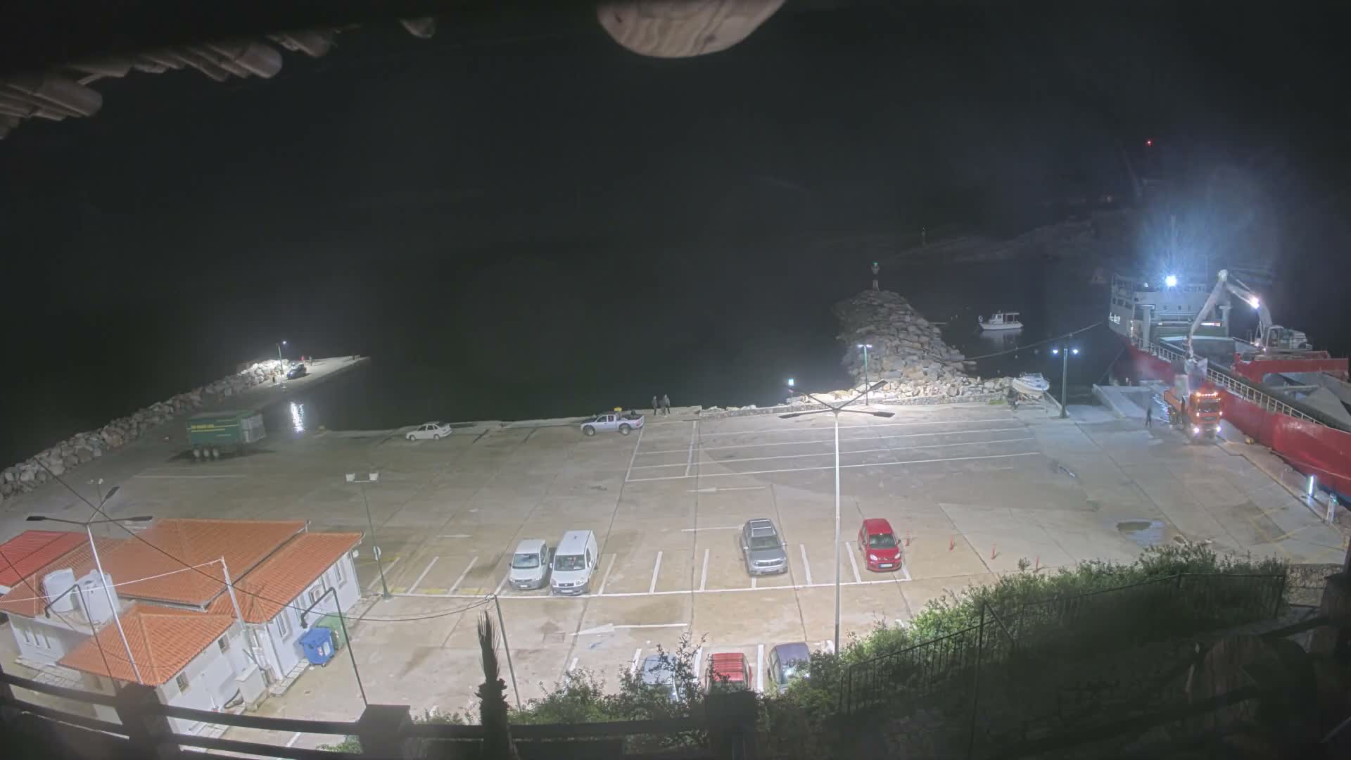 Patitiri, Alonnisos Commercial Port Live Cam - Pattiri, Alonnisos, Sporades, Thessaly & Central Greece (Thessalía), Greece
