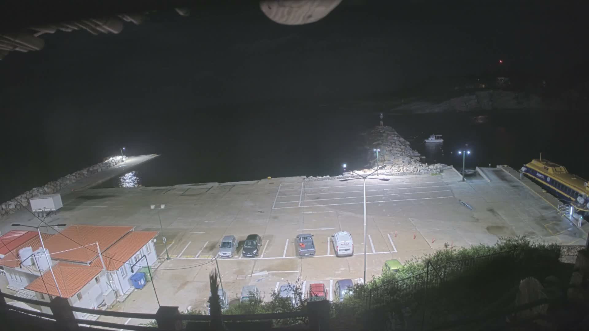Patitiri, Alonnisos Commercial Port Live Cam - Pattiri, Alonnisos, Sporades, Thessaly & Central Greece (Thessalía), Greece