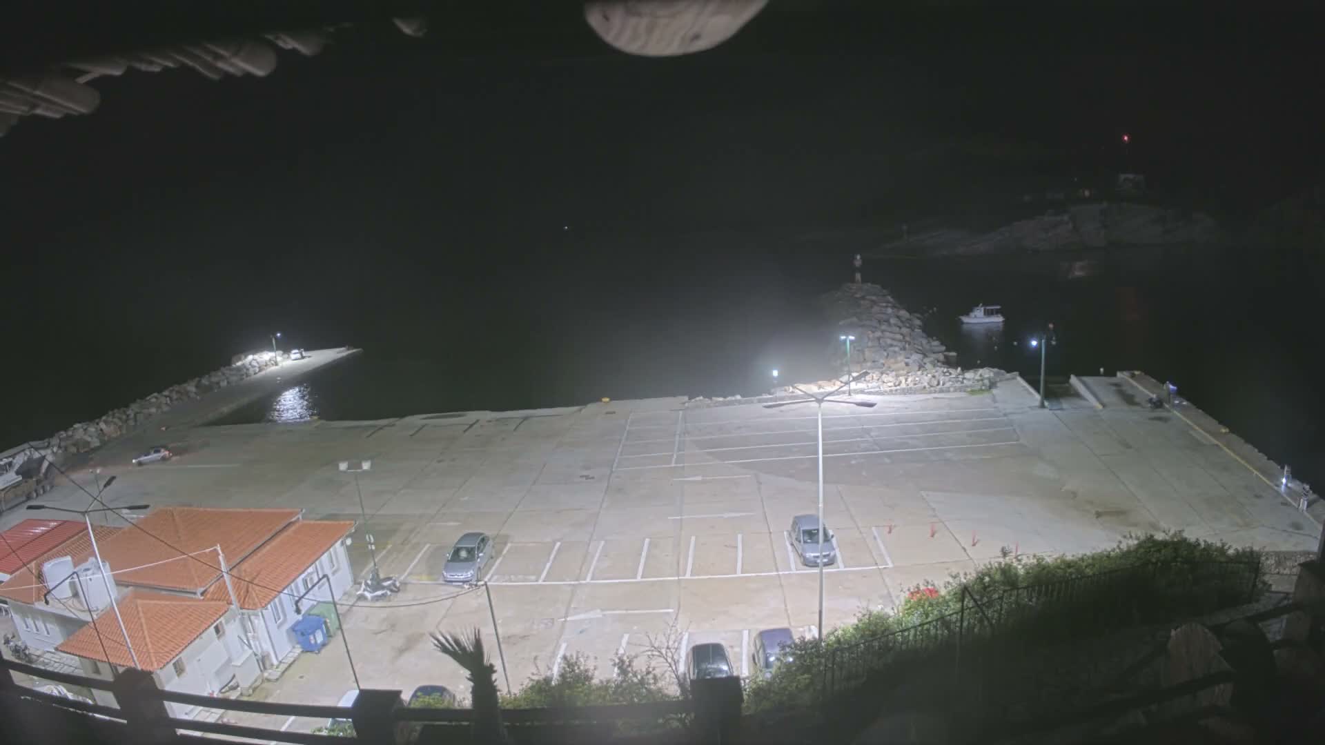 Patitiri, Alonnisos Commercial Port Live Cam - Pattiri, Alonnisos, Sporades, Thessaly & Central Greece (Thessalía), Greece