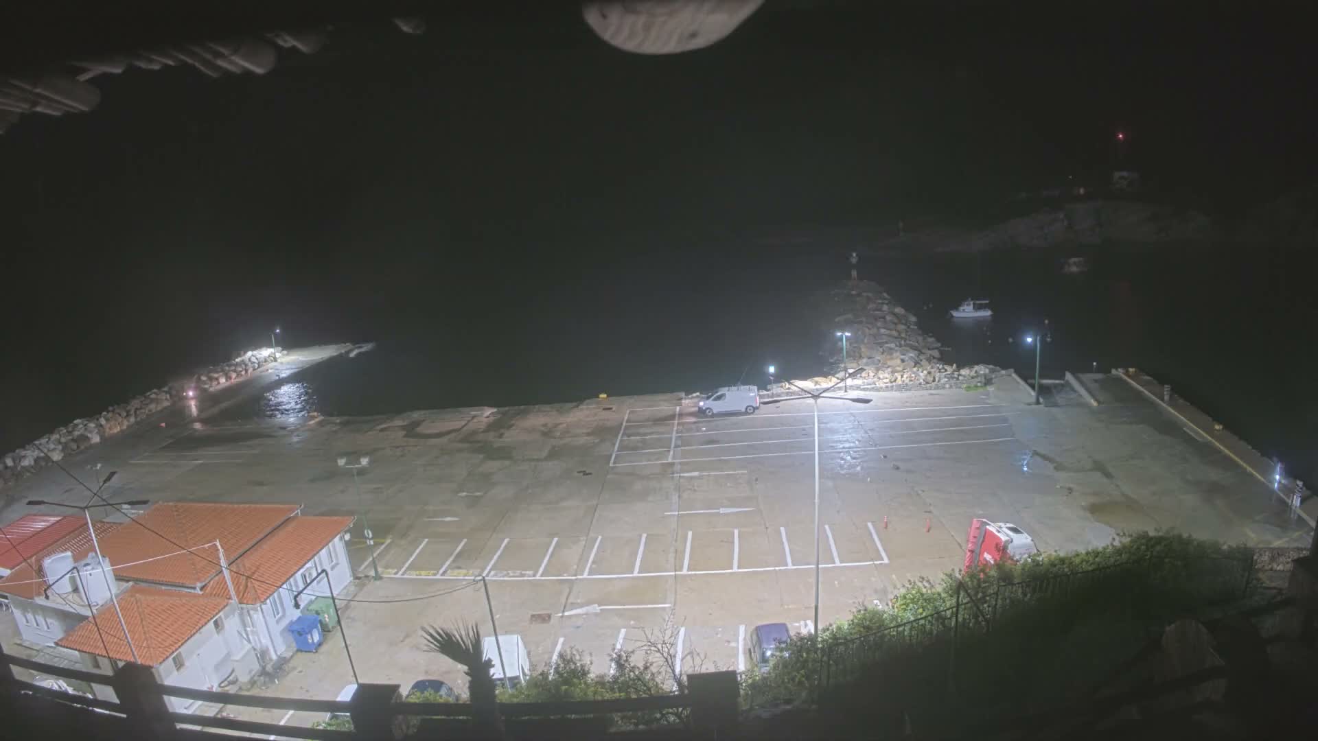 Patitiri, Alonnisos Commercial Port Live Cam - Pattiri, Alonnisos, Sporades, Thessaly & Central Greece (Thessalía), Greece
