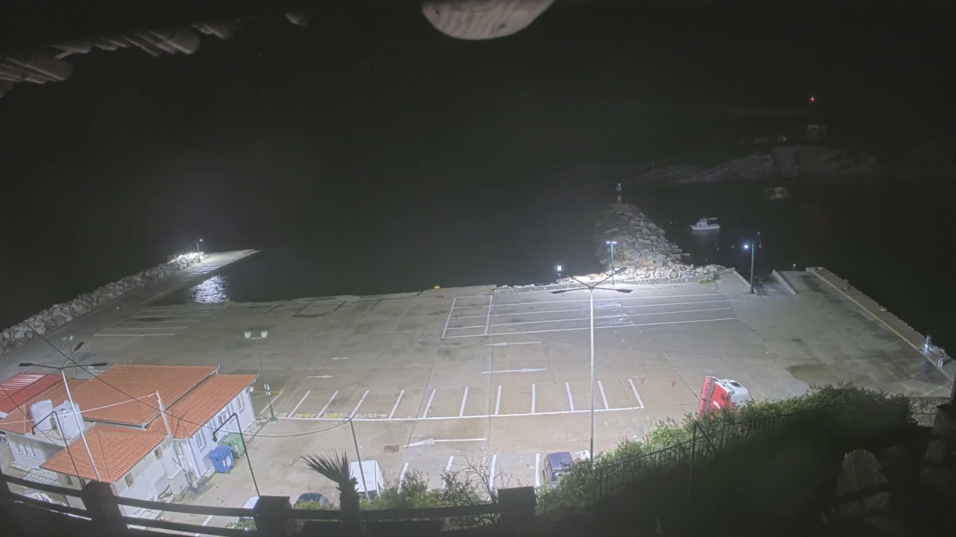 Patitiri, Alonnisos Commercial Port Live Cam - Pattiri, Alonnisos, Sporades, Thessaly & Central Greece (Thessalía), Greece