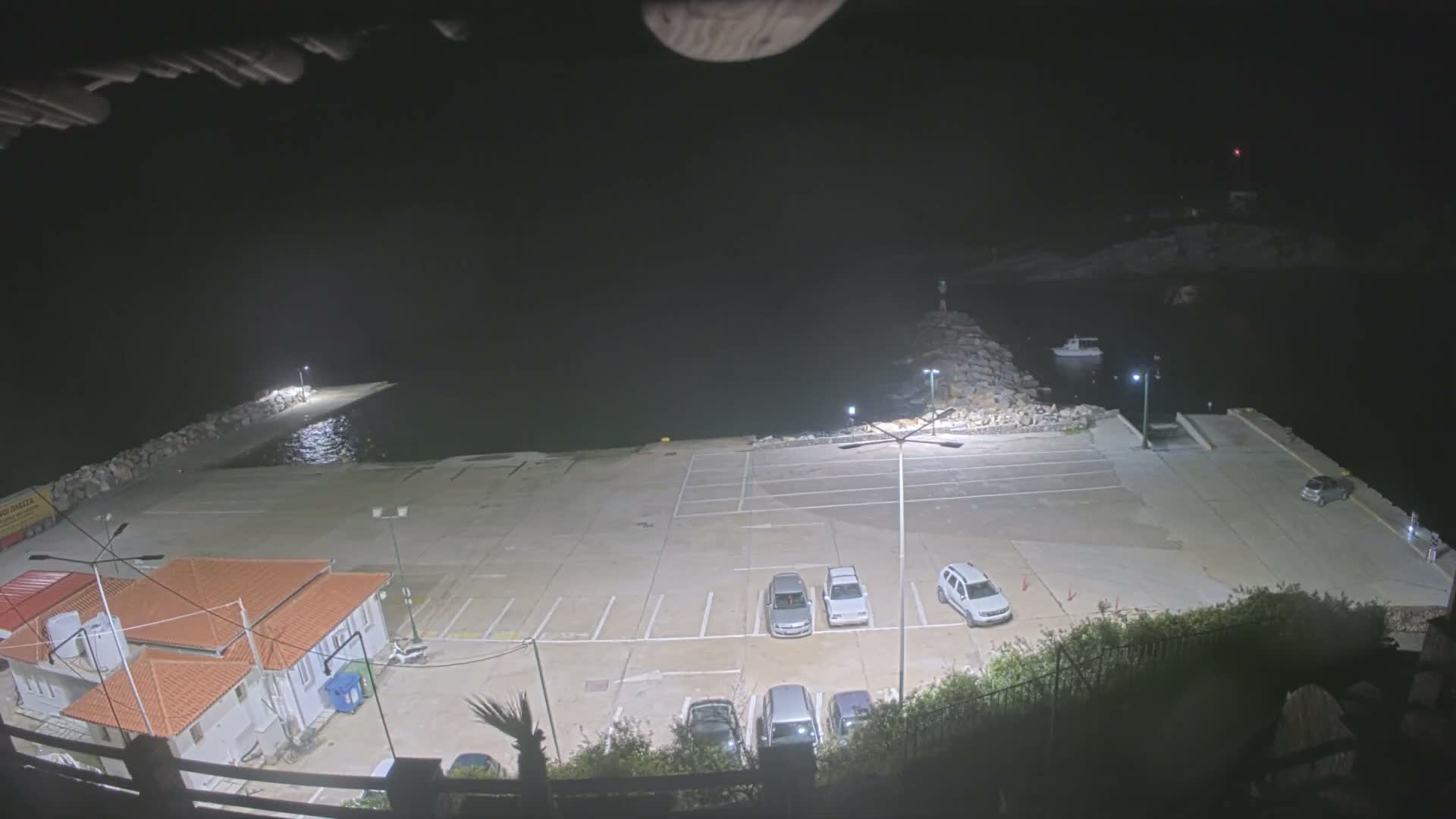 Patitiri, Alonnisos Commercial Port Live Cam - Pattiri, Alonnisos, Sporades, Thessaly & Central Greece (Thessalía), Greece