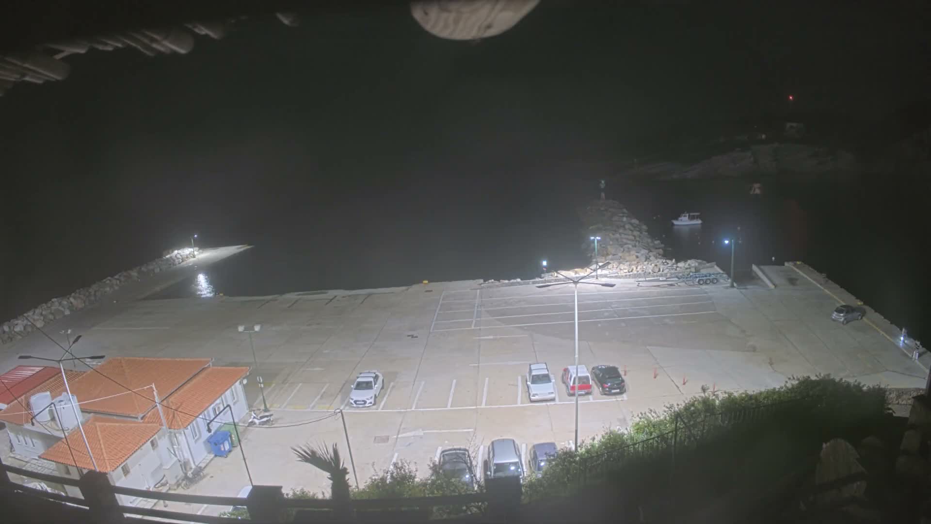 Patitiri, Alonnisos Commercial Port Live Cam - Pattiri, Alonnisos, Sporades, Thessaly & Central Greece (Thessalía), Greece