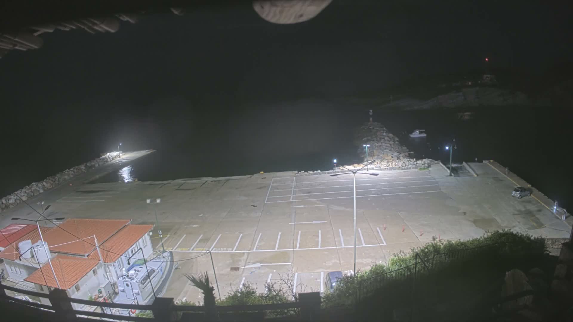 Patitiri, Alonnisos Commercial Port Live Cam - Pattiri, Alonnisos, Sporades, Thessaly & Central Greece (Thessalía), Greece