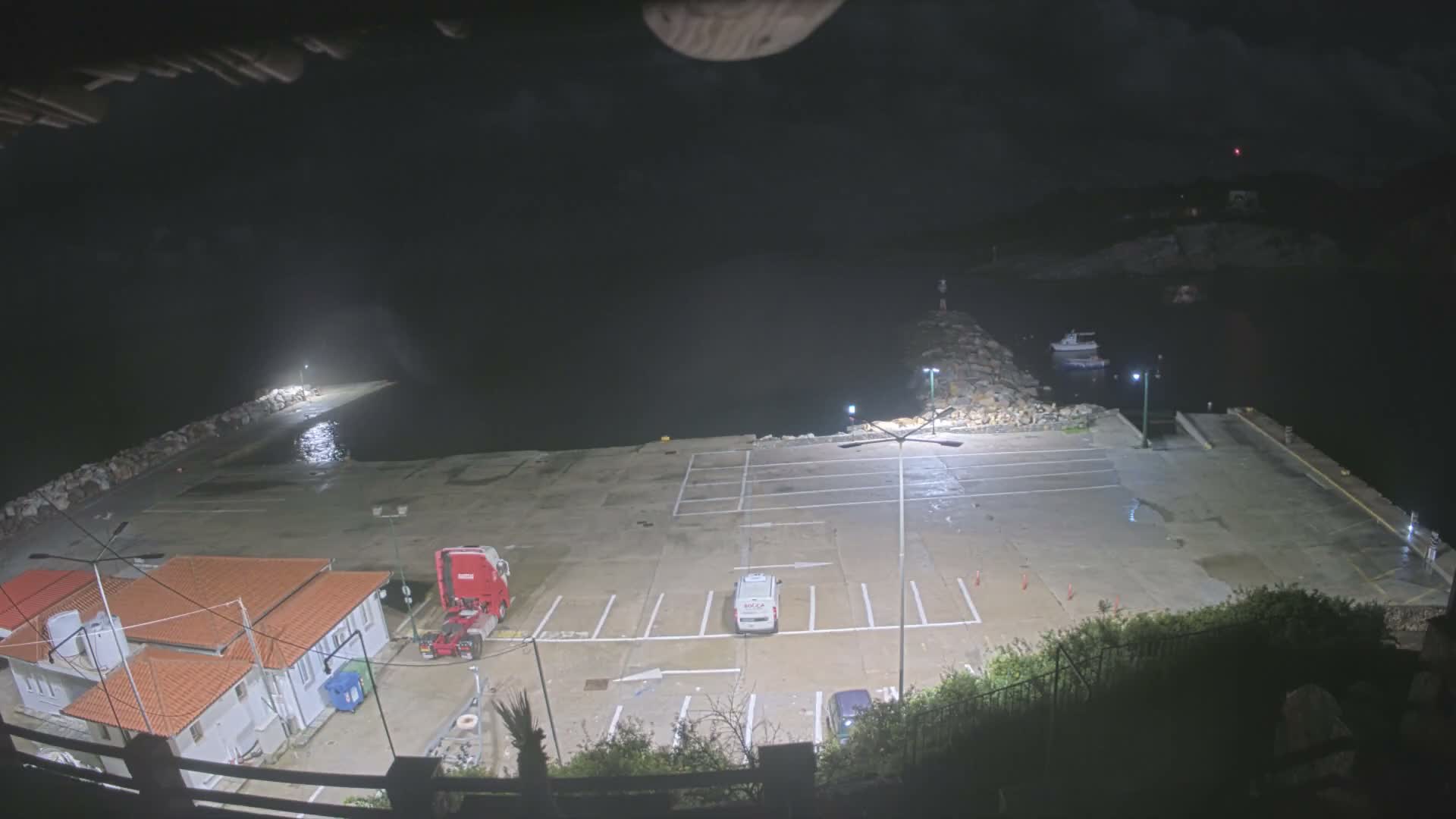 Patitiri, Alonnisos Commercial Port Live Cam - Pattiri, Alonnisos, Sporades, Thessaly & Central Greece (Thessalía), Greece