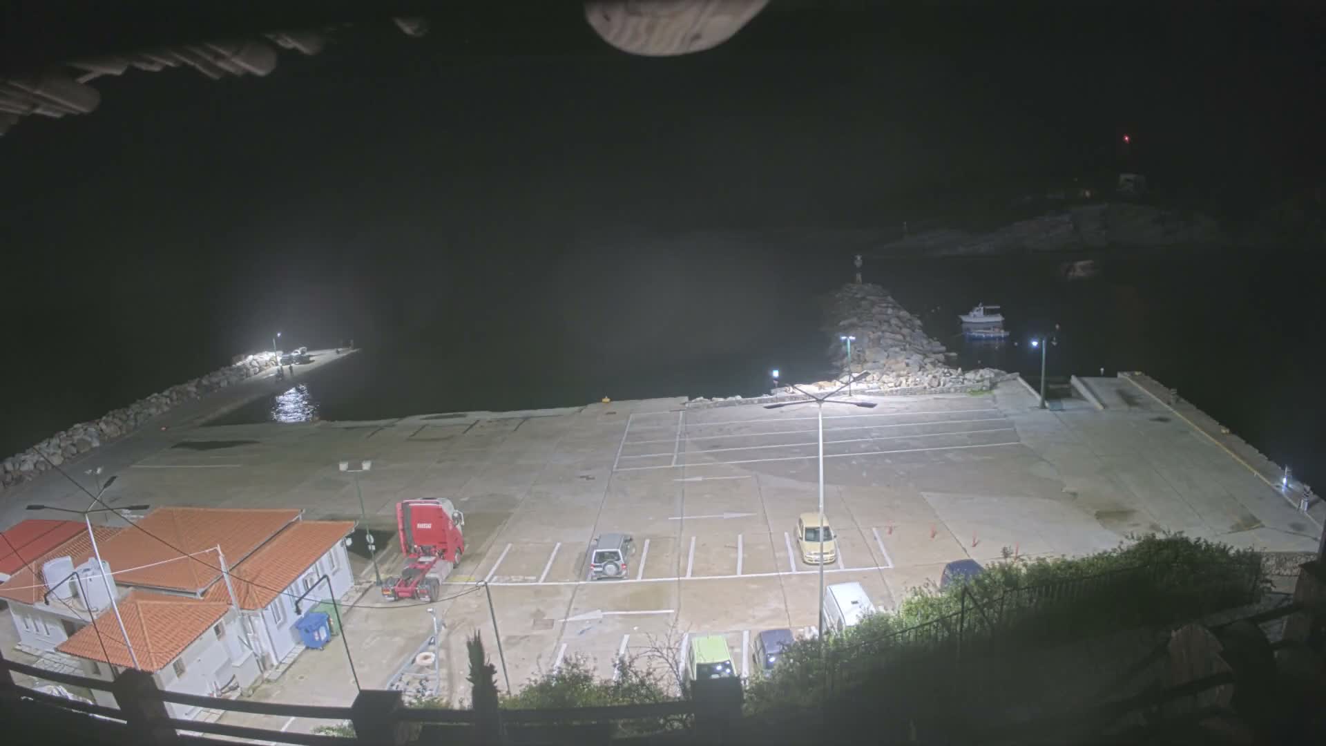 Patitiri, Alonnisos Commercial Port Live Cam - Pattiri, Alonnisos, Sporades, Thessaly & Central Greece (Thessalía), Greece