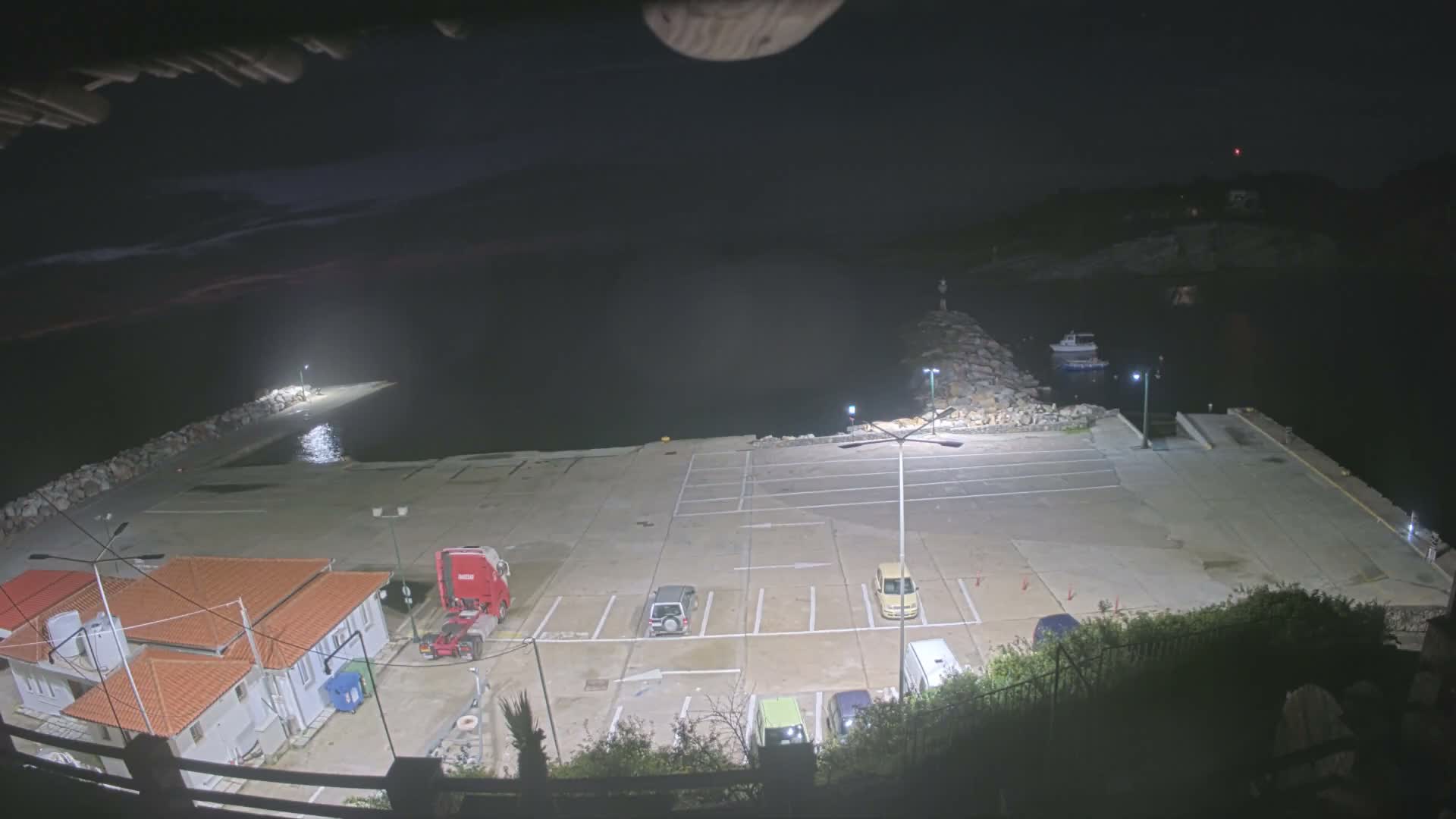 Patitiri, Alonnisos Commercial Port Live Cam - Pattiri, Alonnisos, Sporades, Thessaly & Central Greece (Thessalía), Greece