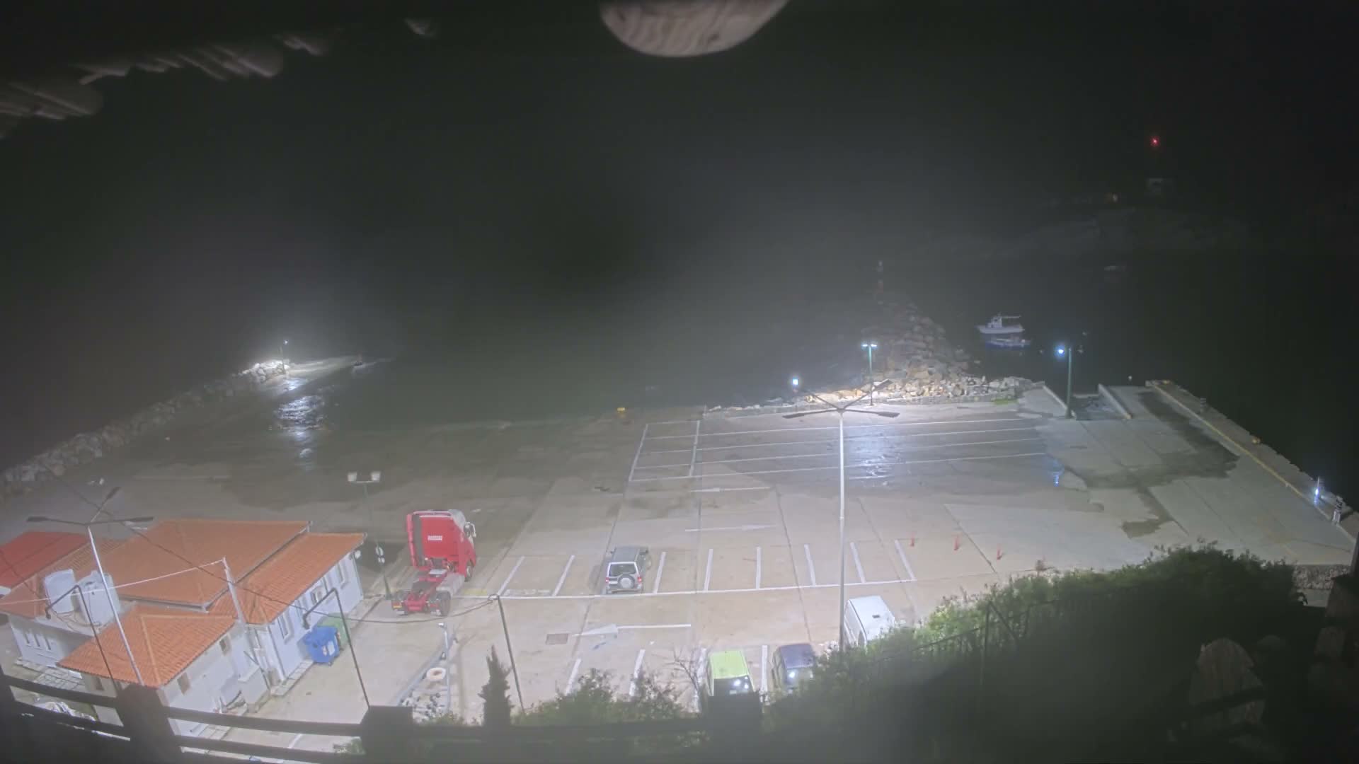 Patitiri, Alonnisos Commercial Port Live Cam - Pattiri, Alonnisos, Sporades, Thessaly & Central Greece (Thessalía), Greece
