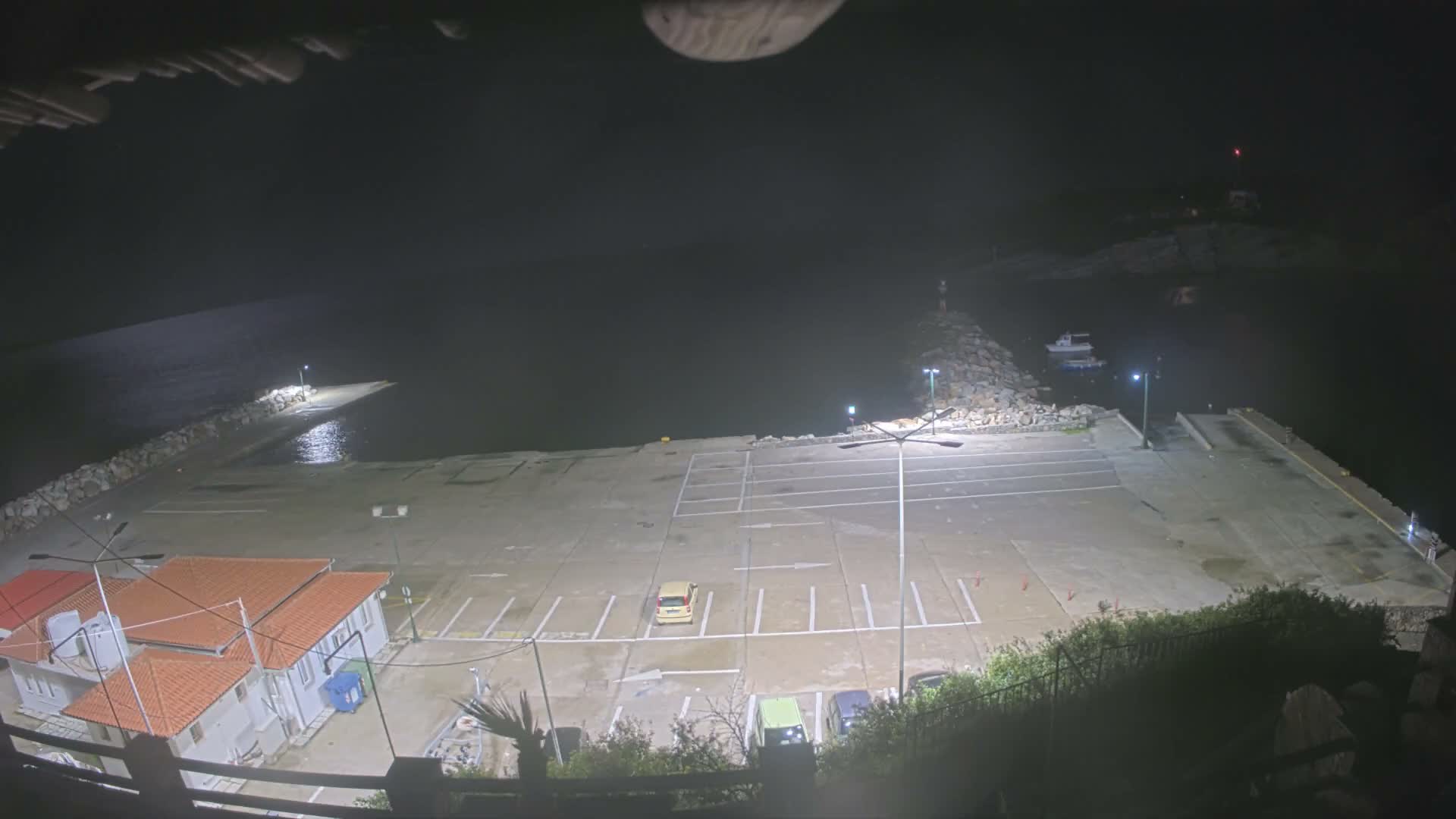Patitiri, Alonnisos Commercial Port Live Cam - Pattiri, Alonnisos, Sporades, Thessaly & Central Greece (Thessalía), Greece